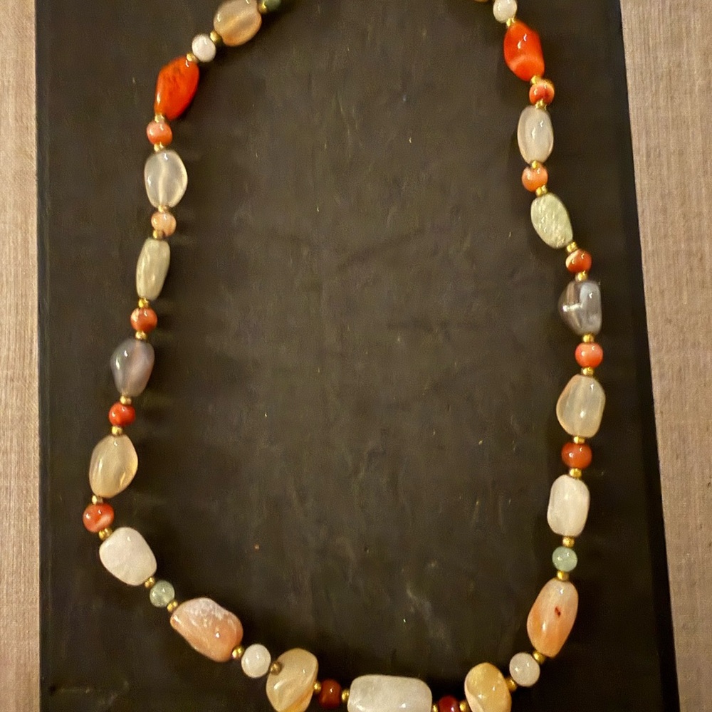 Charming Charlie Vibrant Beaded Necklace